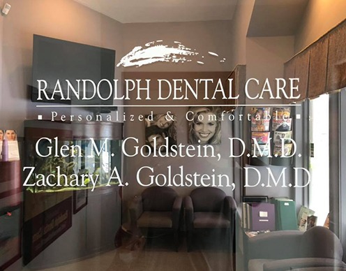 Randolph Dental Care entry door