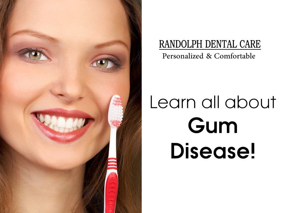 Cover of gum disease treatment brochure