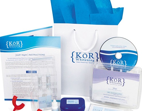 KoR at home teeth whitening kit